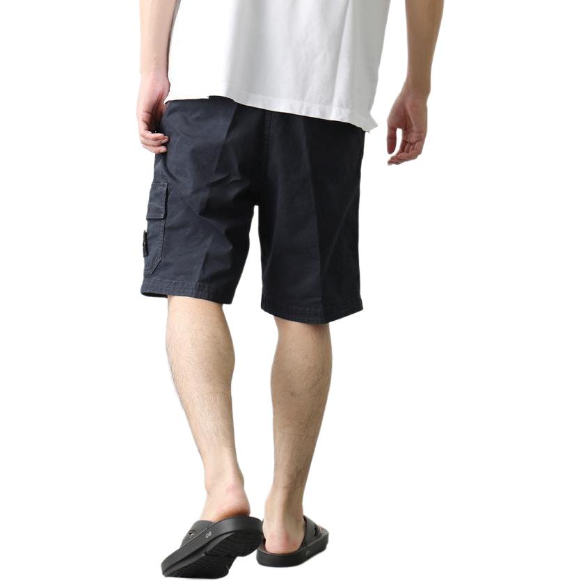 Purchase STONE ISLAND 經典海軍藍標誌休閒短褲 寬鬆版型 7815L0904-V0120