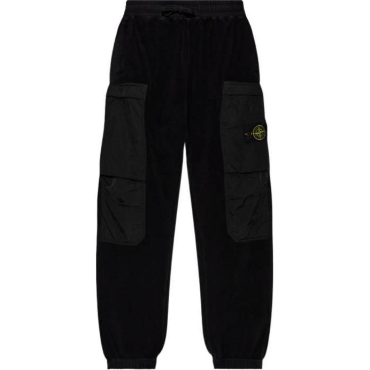 Order Stone Island 男士抽繩休閒長褲 - 鉛灰色 811531314-V0062