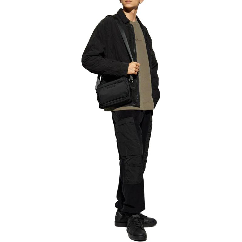 Lookbook Stone Island 男士抽繩休閒長褲 - 鉛灰色 811531314-V0062