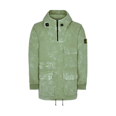 Stone Island Solid Vintage Pocket Zipper Jacket 761544122-V0058