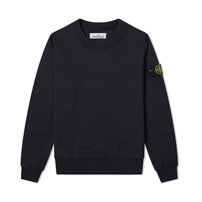 Stone Island Spring Summer Lightweight Badge Crewneck Sweatshirt Unisex 721563051-V0029