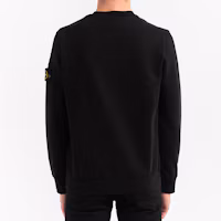 Shop Stone Island Spring Summer Lightweight Badge Crewneck Sweatshirt Unisex 721563051-V0029