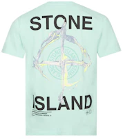 STONE ISLAND SS21 Back Logo T-Shirt Light Green. 74152NS85-V0044 STONE ISLAND SS21 Back Logo T-Shirt Light Green. 74152NS85-V0044