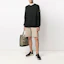Lookbook STONE ISLAND SS21 Sudadera Negra con Cierre y Bolsillo. 741563451-V0029