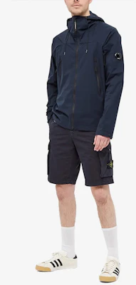 STONE ISLAND SS21 Cotton Canvas Multi-Pocket Shorts Navy Blue 7415L07WA-V0120 Lookbook STONE ISLAND SS21 Cotton Canvas Multi-Pocket Shorts Navy Blue 7415L07WA-V0120