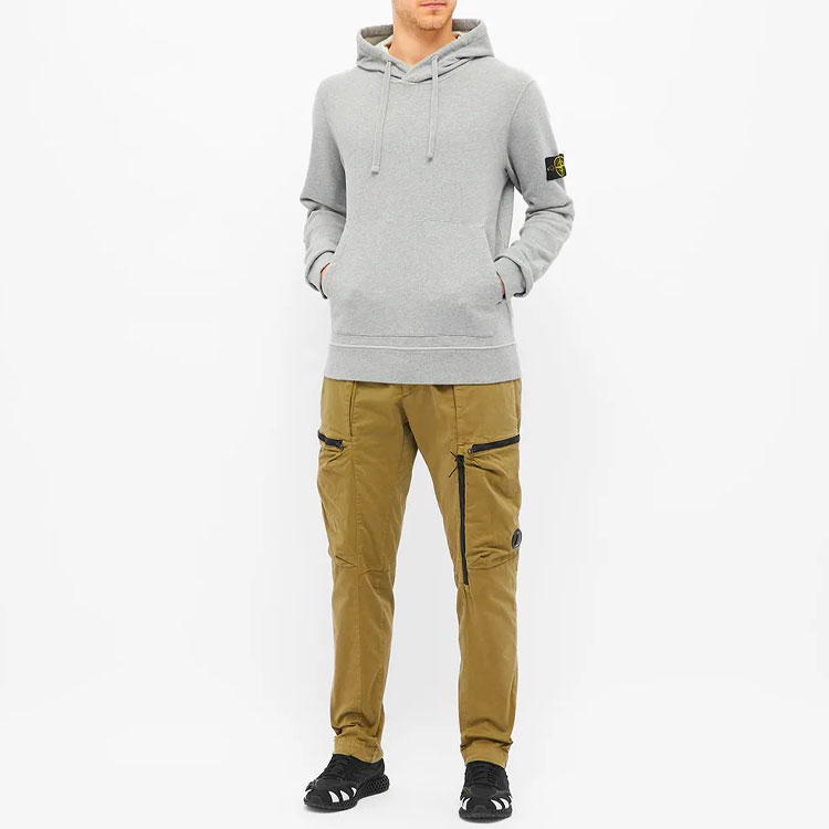 STONE ISLAND SS21  Grey Pocket Long Sleeve Hoodie 731564120-V0M64 圖 3