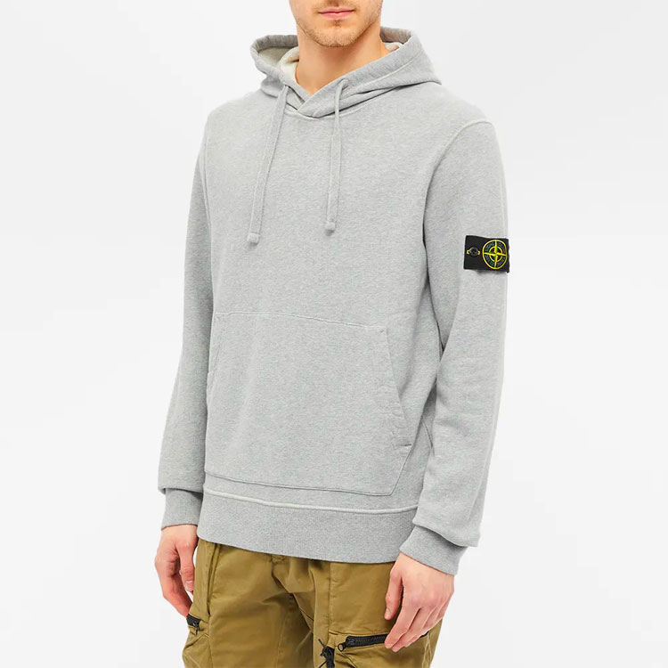 STONE ISLAND SS21  Grey Pocket Long Sleeve Hoodie 731564120-V0M64 圖 4