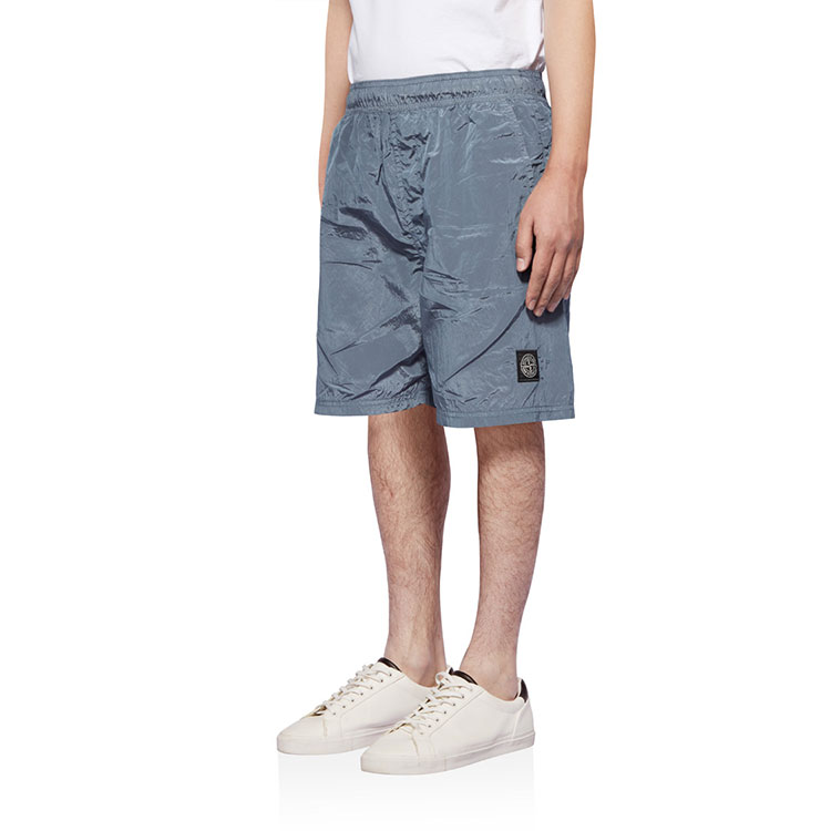 STONE ISLAND SS21  Light Blue Casual Solid Color Shorts. 7415B0943-V0046 圖 6