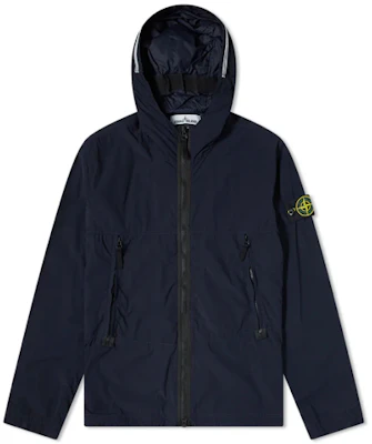 STONE ISLAND SS21 Solid Color Zip-Up Hooded Jacket Blue 741540131-V0020 Buy STONE ISLAND SS21 Solid Color Zip-Up Hooded Jacket Blue 741540131-V0020