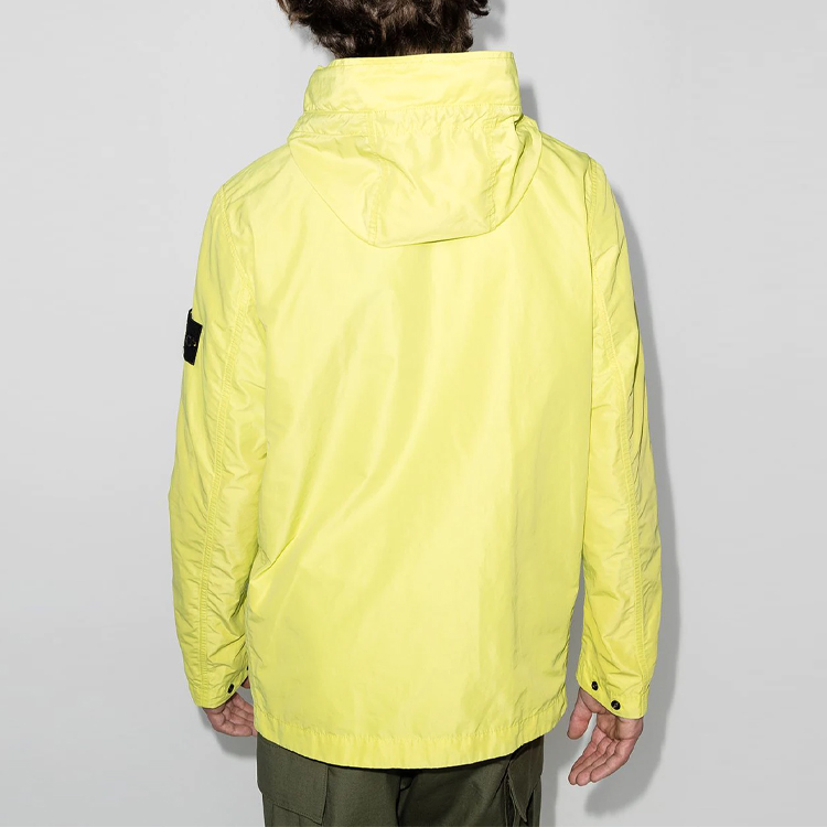 STONE ISLAND SS21  Yellow Softshell Waterproof Windproof Hooded Jacket 741541122-V0051 圖 4