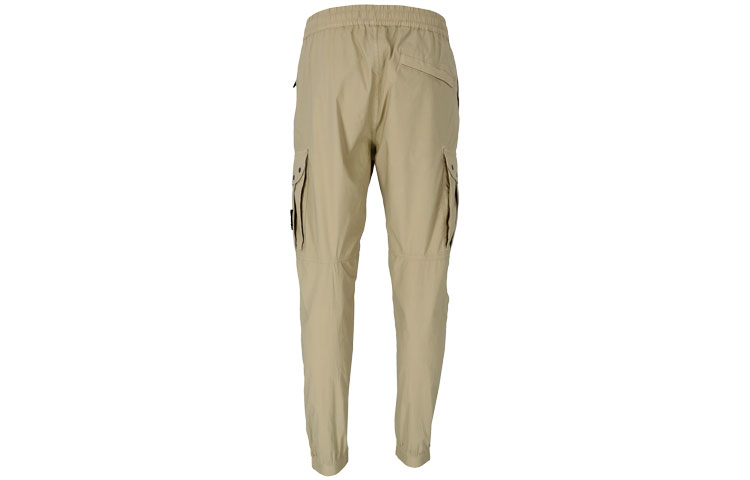 STONE ISLAND SS21 Compass Patch Cargo Pants Khaki for Men 741531303-V0095 圖 3