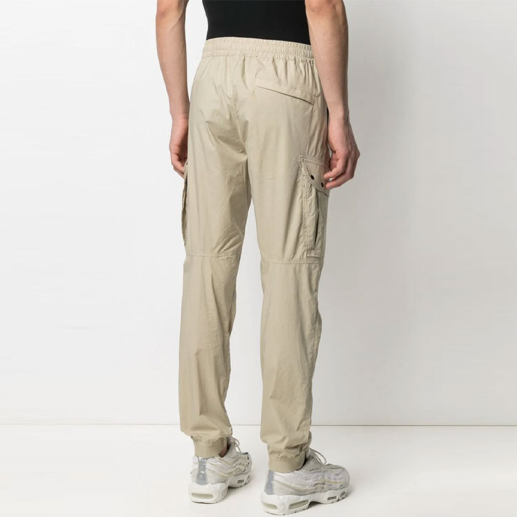 STONE ISLAND SS21 Compass Patch Cargo Pants Khaki for Men 741531303-V0095 圖 6