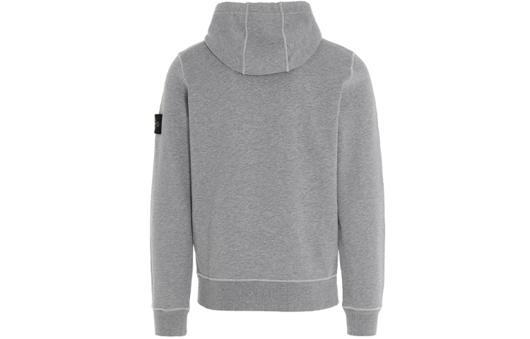 STONE ISLAND SS21 Dyed Logo Hoodie  Grey. 741564151-V0M64 圖 3