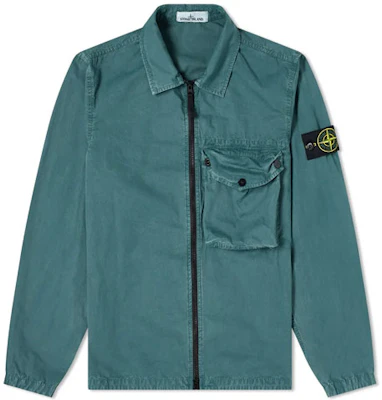 Stone Island SS21 汽油綠單袋徽章外套 男款 7415117WN-V0157 Buy Stone Island SS21 汽油綠單袋徽章外套 男款 7415117WN-V0157