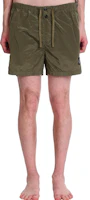 Lookbook STONE ISLAND SS21 Green Mesh Patch Swim Shorts Men 7415B0643-V0058