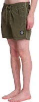 Purchase STONE ISLAND SS21 Green Mesh Patch Swim Shorts Men 7415B0643-V0058