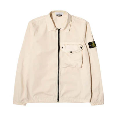 Stone Island SS21 Jacket with Front Pocket Off-White 7415117WN-V0193