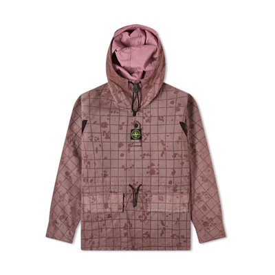 STONE ISLAND SS21 Laser Camo Sniper Jacket Men’s Light Purple 7315436E1-V0045