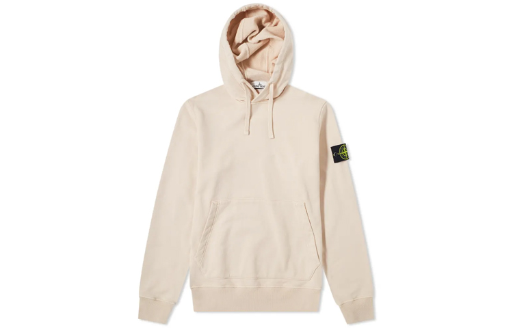 Stone Island SS21 Logo Hoodie Dark Rose Colorway 741564151-V0082