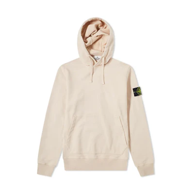 Stone Island SS21 Logo Hoodie Dark Rose Colorway 741564151-V0082