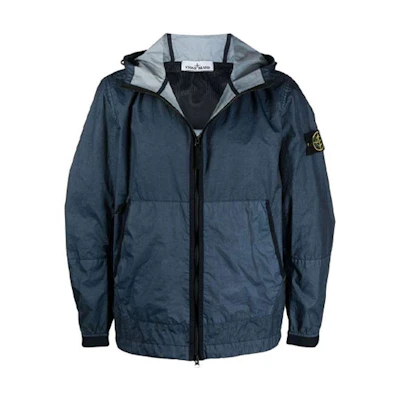 Stone Island SS21 Nylon Jacket in Deep Blue - Casual Outerwear 741540523-V0024