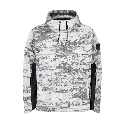Stone Island SS21 Shadow Project Camo Patchwork Hoodie Casual Pullover 701940112-V0060
