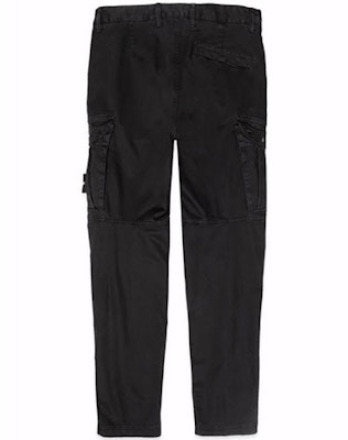 STONE ISLAND SS21 Seluar Kargo Logo Poket Sisi Hitam 741530504-V0129 Lookbook STONE ISLAND SS21 Seluar Kargo Logo Poket Sisi Hitam 741530504-V0129