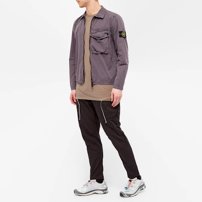 스톤아일랜드 SS21 솔리드 컬러 포켓 암배지 재킷 그레이 남성 캐주얼 7415117WN-V0163 Lookbook 스톤아일랜드 SS21 솔리드 컬러 포켓 암배지 재킷 그레이 남성 캐주얼 7415117WN-V0163