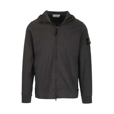 Stone Island SS22 40th Anniversary Logo Hoodie Jacket Men Dark Gray 7615656Q1-V0065