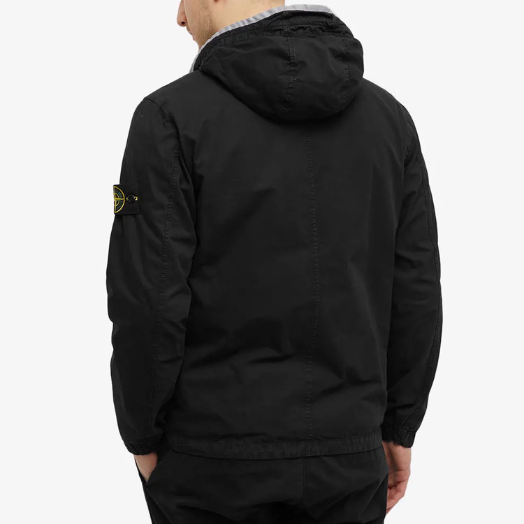 STONE ISLAND SS22  Black Multi-Pocket Hooded Zip Jacket. 7615122WN-V0129 圖 5