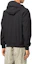 Shop STONE ISLAND SS22 Black Solid Color Zip-Up Hooded Jacket 761540427-V0029