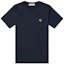 Order Stone Island SS22 Kemeja-T Lengan Pendek Patch Biru Crewneck. 761524113-V0020