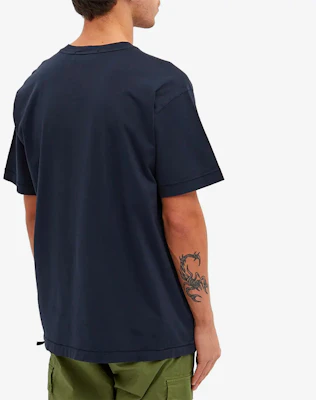 Stone Island SS22 Kemeja-T Lengan Pendek Patch Biru Crewneck. 761524113-V0020 Purchase Stone Island SS22 Kemeja-T Lengan Pendek Patch Biru Crewneck. 761524113-V0020