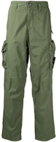 STONE ISLAND SS22 Green Straight-Leg Utility Cargo Pants 761532003-V0058 STONE ISLAND SS22 Green Straight-Leg Utility Cargo Pants 761532003-V0058