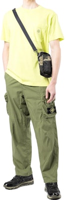 STONE ISLAND SS22 Seluar Cargo Hijau Straight-Leg Utility Lelaki 761532003-V0058 Purchase STONE ISLAND SS22 Seluar Cargo Hijau Straight-Leg Utility Lelaki 761532003-V0058