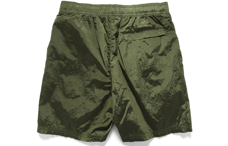 STONE ISLAND SS22  Metallic Nylon Casual Shorts Green 7615B0943-V0058 圖 3
