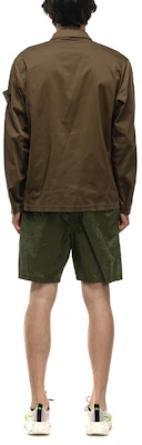 STONE ISLAND SS22 Seluar Pendek Kasual Nylon Metalik Hijau 7615B0943-V0058 Details for STONE ISLAND SS22 Seluar Pendek Kasual Nylon Metalik Hijau 7615B0943-V0058