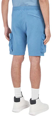 STONE ISLAND SS22 Pantalones Cortos Azul con Bolsillo y Logo Color Sólido 761565051-V0046 Purchase STONE ISLAND SS22 Pantalones Cortos Azul con Bolsillo y Logo Color Sólido 761565051-V0046