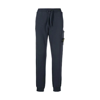 STONE ISLAND SS22 Straight-Leg Sweatpants Blue 761564551-V0024