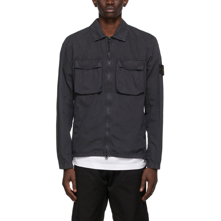 Stone Island SS22  Washed Charcoal Double Pocket Long Sleeve Jacket. 7615114WN-V0165 圖 4