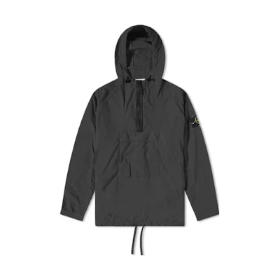 Stone Island SS22 Badge Half-Zip Sweatshirt Black 771510403-V0029