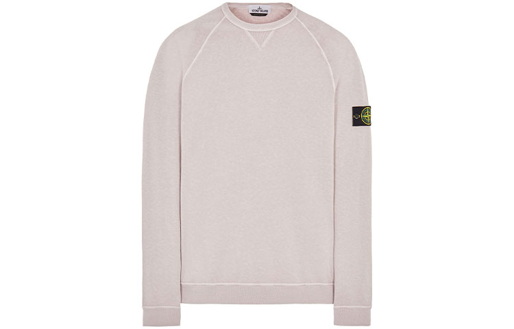 STONE ISLAND SS22 Badge Pullover Long Sleeve Sweatshirt Pink 761566360-V0186 圖 2