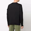 Shop STONE ISLAND SS22 Black Crewneck Long Sleeve Sweatshirt for Men. 761561151-V0029