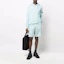 Lookbook STONE ISLAND SS22 Biru Logo Patch Kangaroo Pocket Long Sleeve Sweatshirt Pria. 761564151-V0044