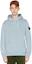 Sizing STONE ISLAND SS22 Biru Logo Patch Kangaroo Pocket Long Sleeve Sweatshirt Pria. 761564151-V0044