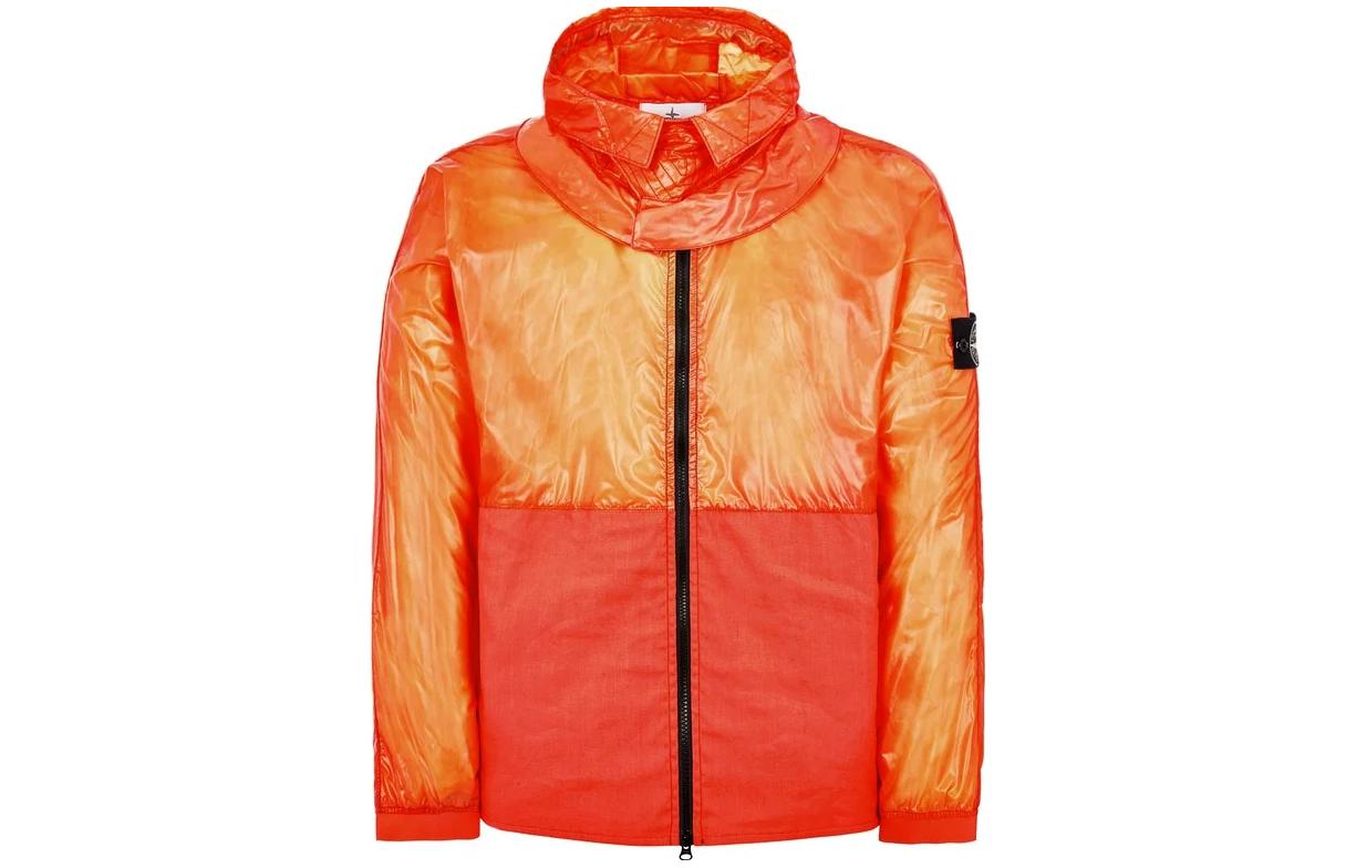 STONE ISLAND SS22 Color-Changing Hooded Jacket Orange  Casual Outerwear 761541599-V0032 圖 5