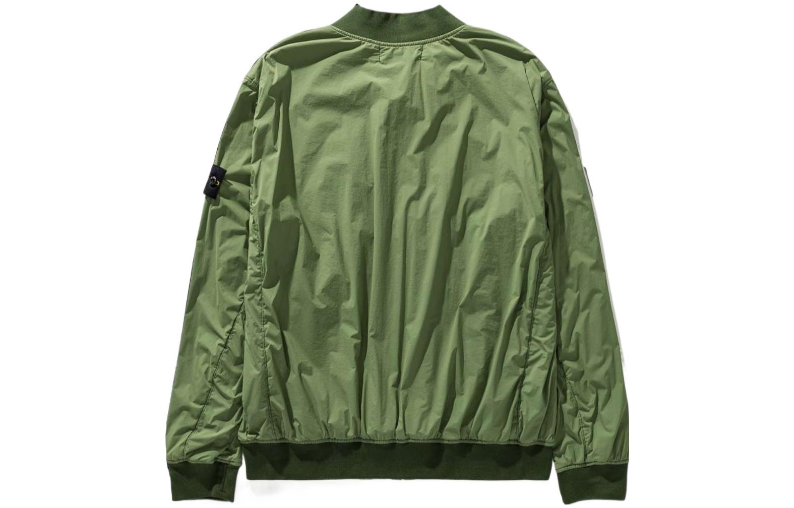 STONE ISLAND SS22 Compass Patch Bomber Jacket Green  Outerwear 761541331-V0058 圖 3