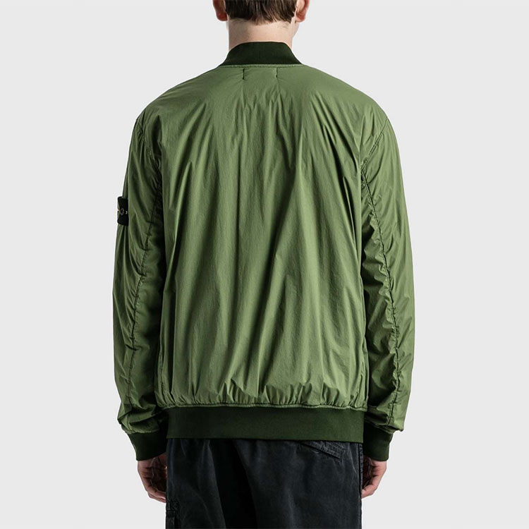 STONE ISLAND SS22 Compass Patch Bomber Jacket Green  Outerwear 761541331-V0058 圖 6