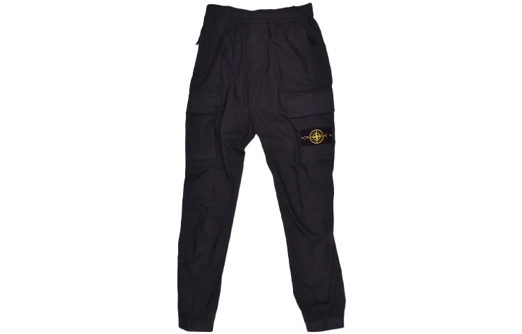 Stone Island SS22 Compass Patch Cargo Pants  - Charcoal Black 761531303-V0065 圖 2