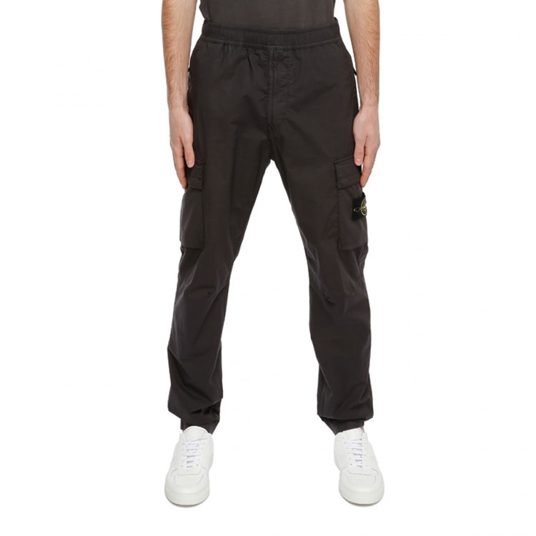Stone Island SS22 Compass Patch Cargo Pants  - Charcoal Black 761531303-V0065 圖 3